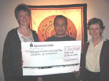 Julie, Margaret & Aruna